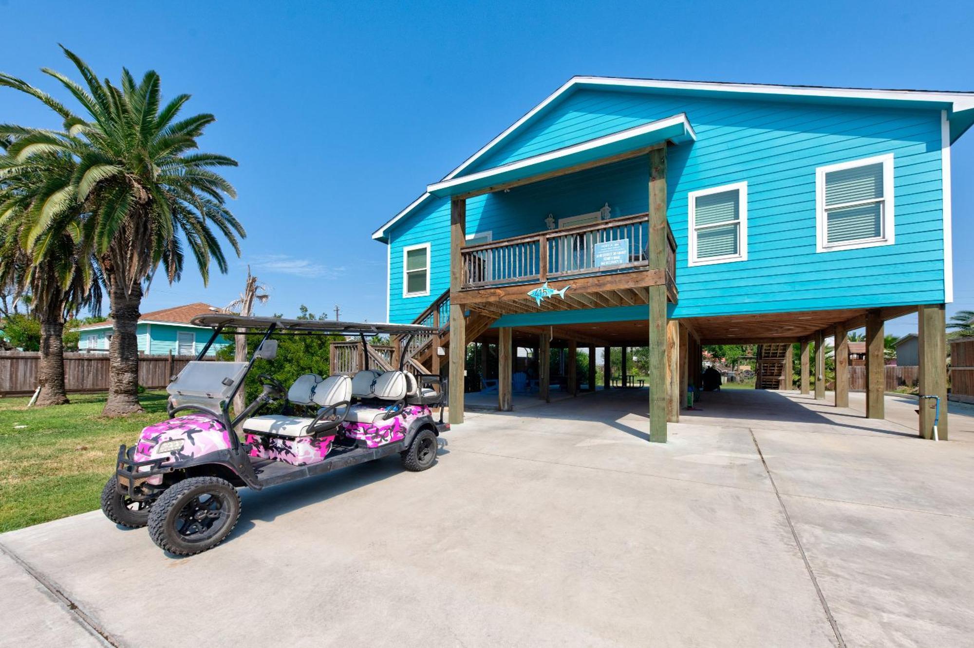 Casita Del Mar - Golf Cart Included Boat Parking Port Aransas Exterior foto